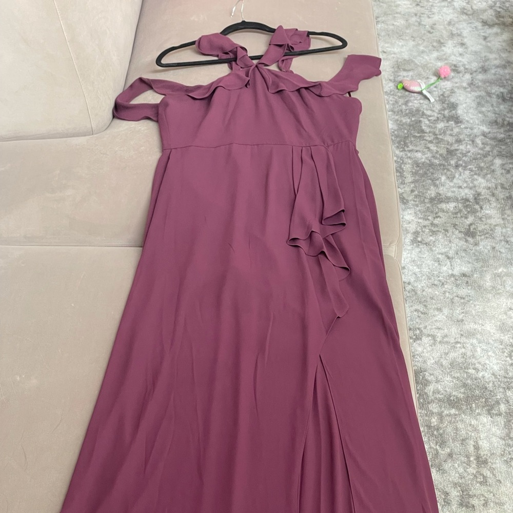 BCBG dress purple wine color size6